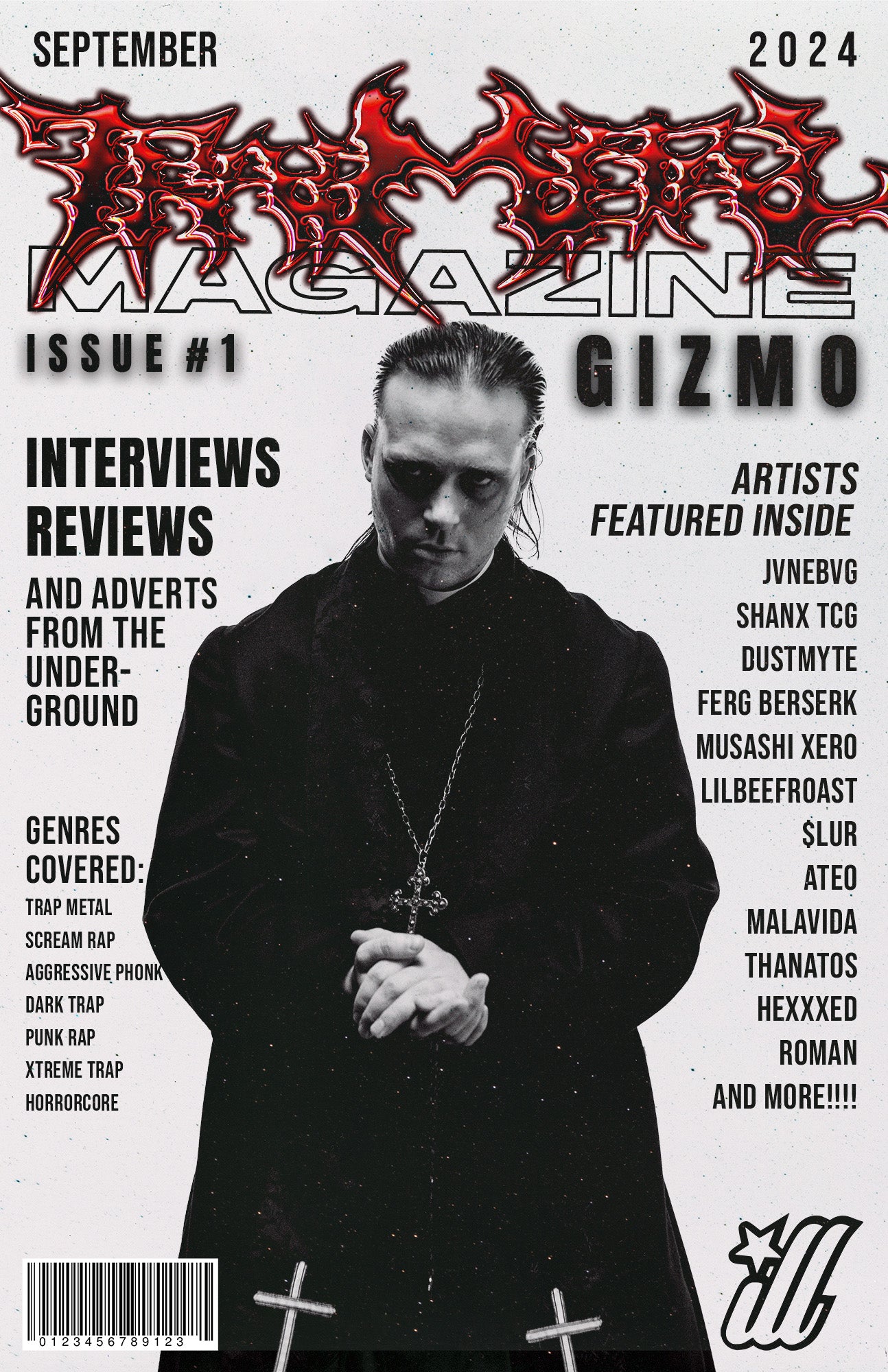 Trap Metal Magazine Issue #2 GIZMO RE-RUN