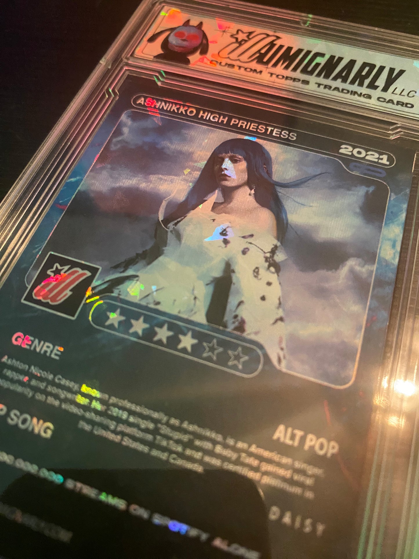 2021 Ashnikko High Priestess Trading Card