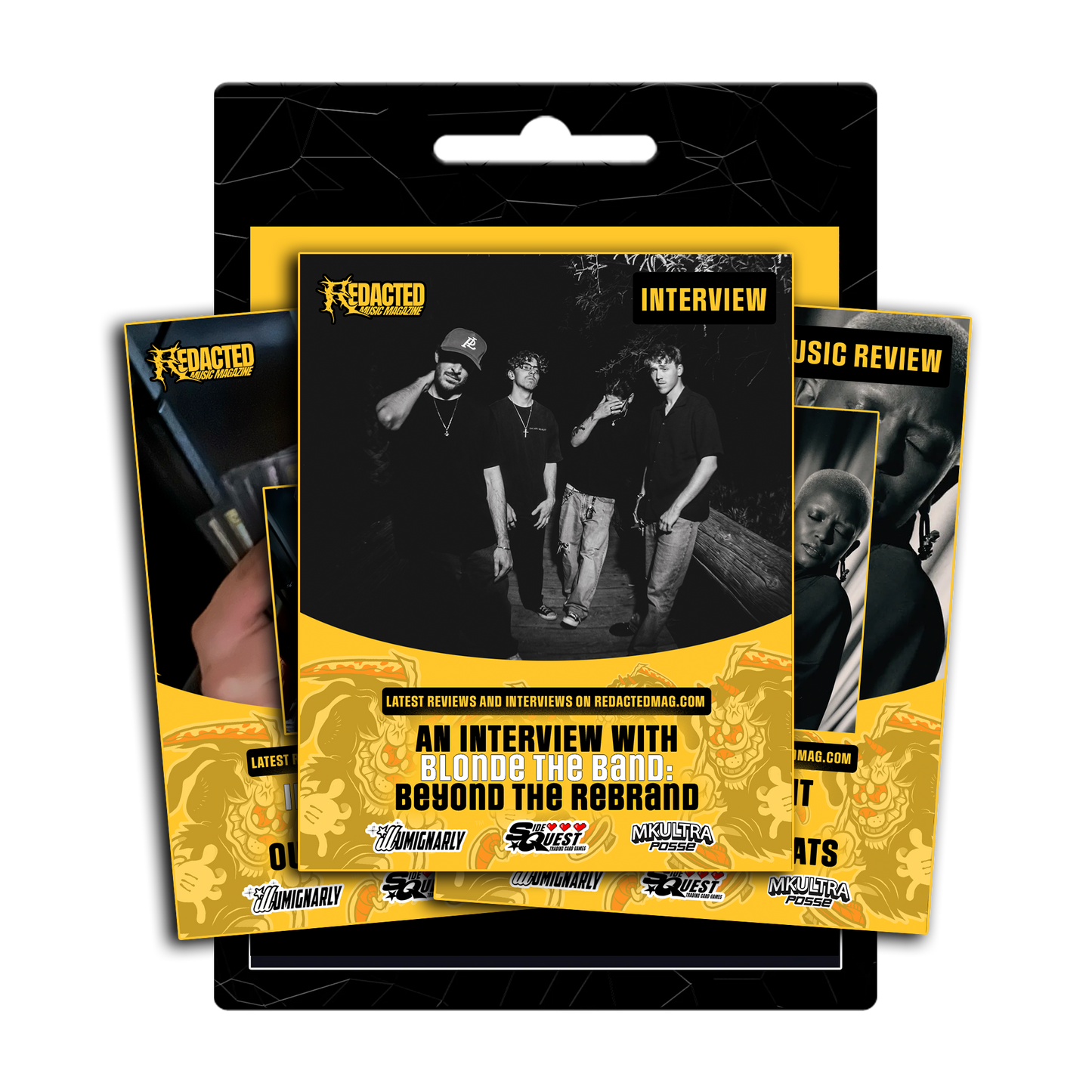 Redacted Music Magazine - Press Package