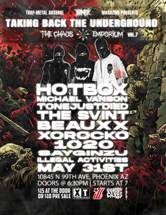 Taking Back The Underground 7 - Hotbox, Michael Vanson + Support