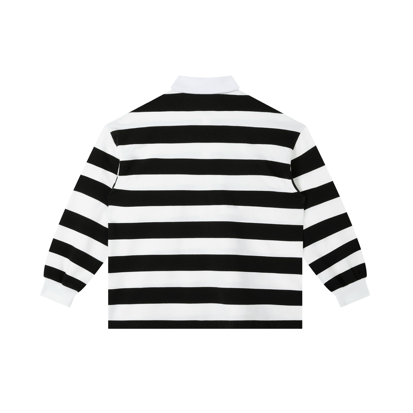 MKULTRA Color Block Stripe Polo Shirt