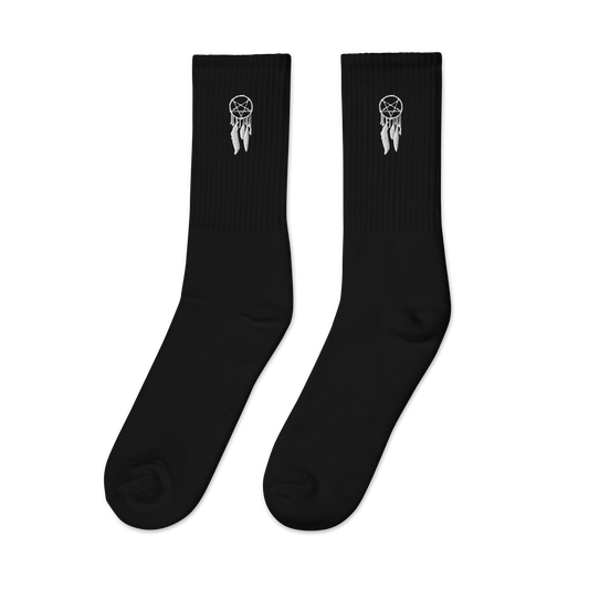 Heartless Fendi Pentagram Dream Catcher Embroidered socks