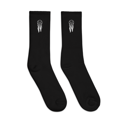 Heartless Fendi Pentagram Dream Catcher Embroidered socks