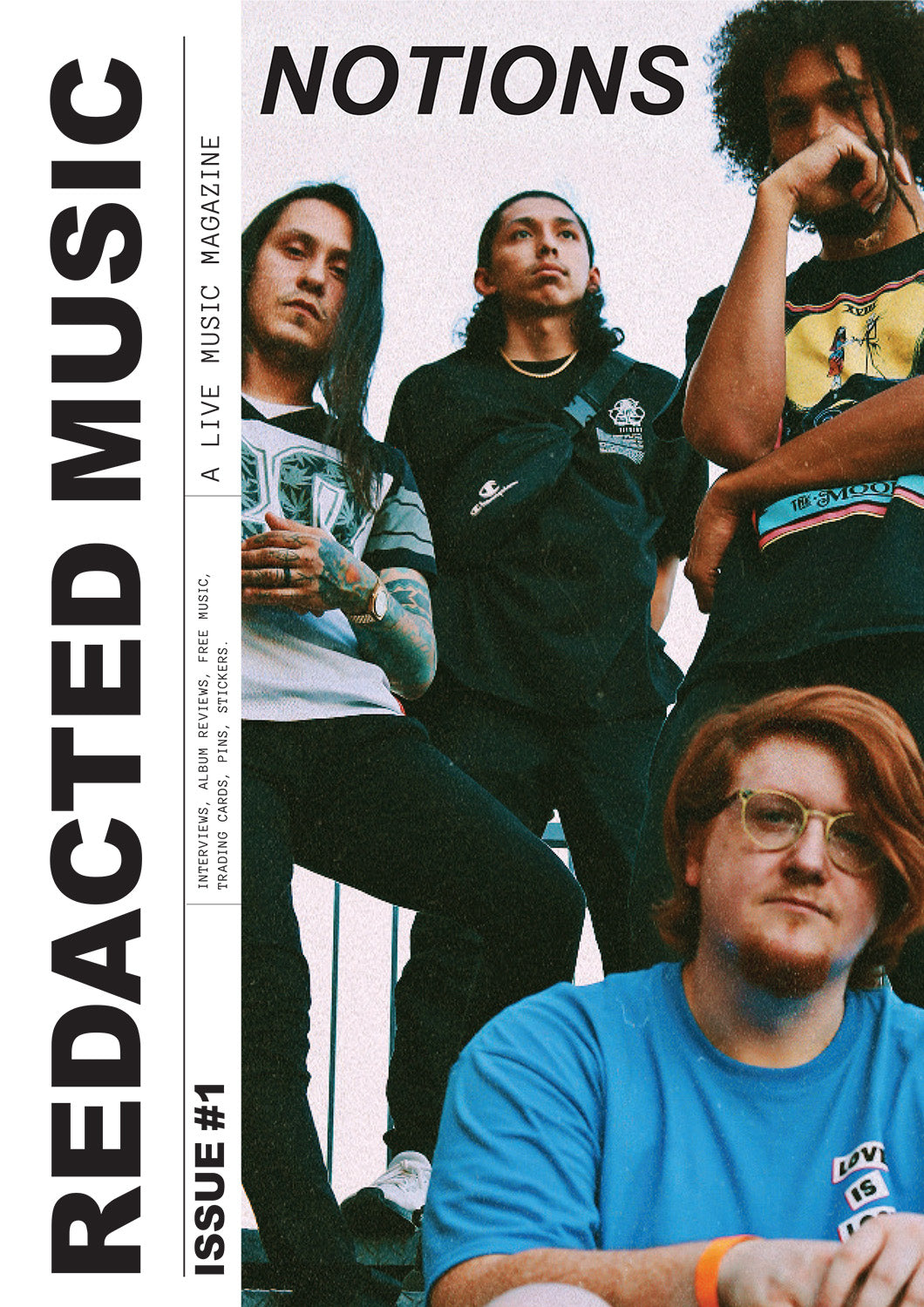 Redacted Music Magazine #1 Notions