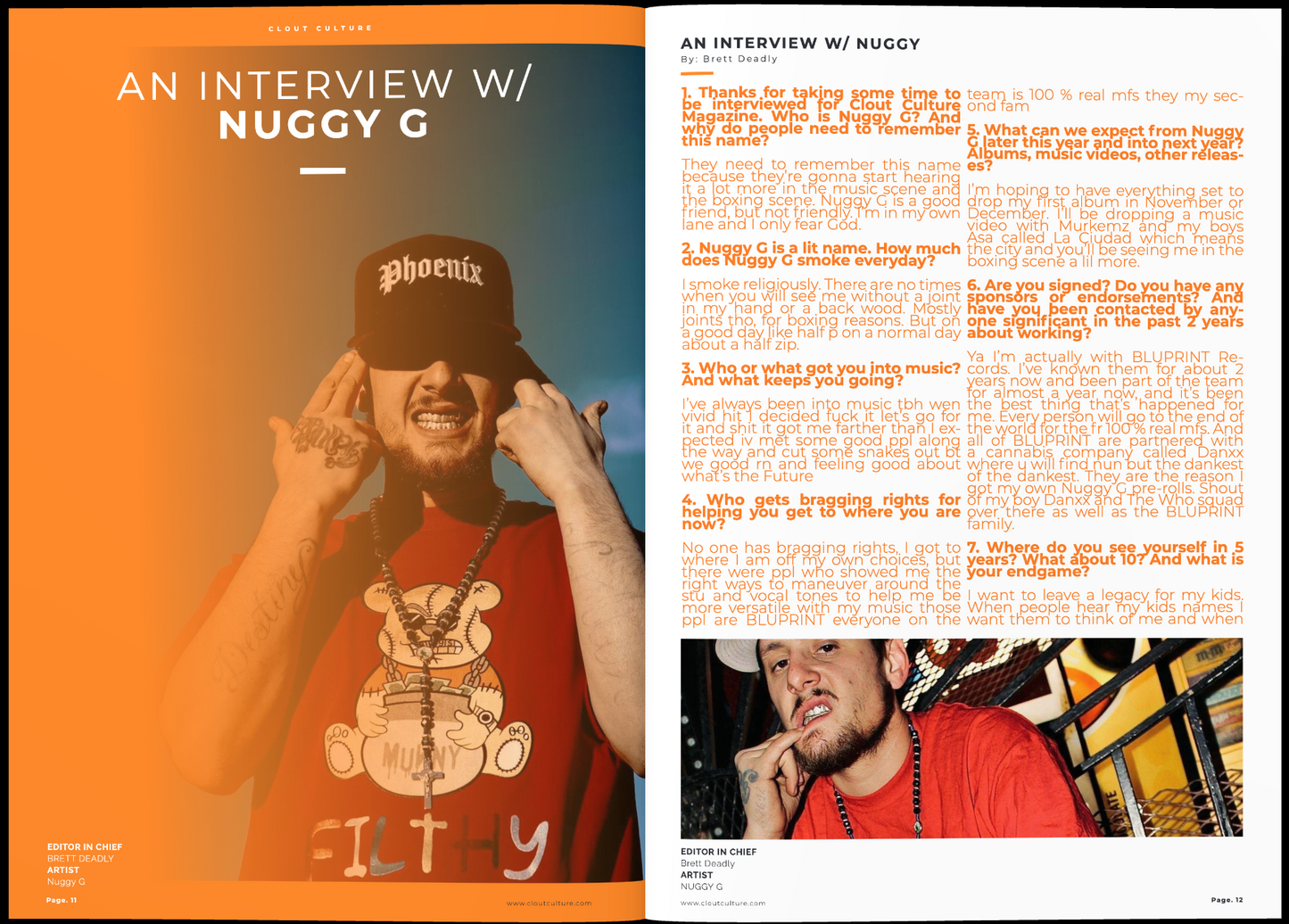 Clout Culture Magazine Issue #4 The 411 Show